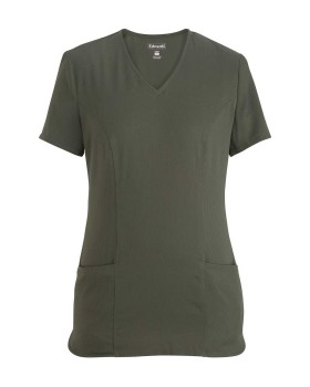 'Edwards 7240 Ladies' Zip Front Tunic'