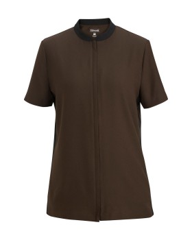 'Edwards 7292 Ladies' Essential Soft-Stretch Full-Zip Poly Tunic'