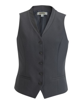 'Edwards 7398 Ladies' Ottoman Trim Vest'