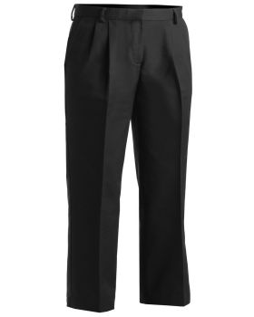 'Edwards 8619 Ladies Business Casual Pleated Chino Pant'