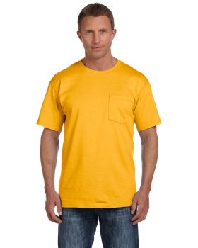Fruit of the Loom 3931P Men's Cotton Pocket T-Shirt