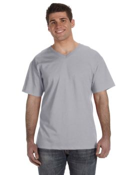'Fruit of the Loom 39VR Adult HD Cotton V-Neck T-Shirt'