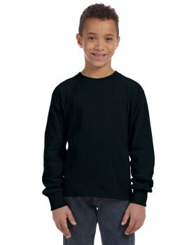 Fruit of the Loom 4930B Youth HD Cotton Long-Sleeve T-Shirt