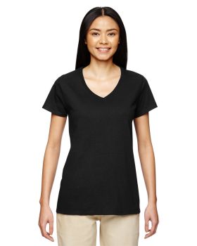 'G500VL-Pack2 Gildan Heavy Cotton Ladies' V-Neck Tee'