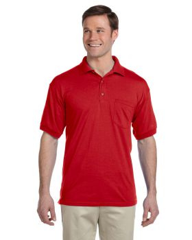 Gildan G890 Adult Jersey with Pocket Polo-Shirts