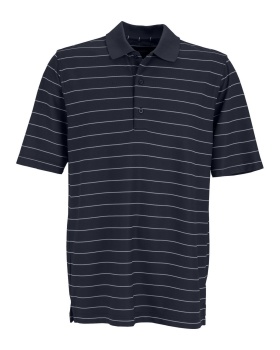 Greg Norman GNS5K449 Play Dry Performance Striped Mesh Polo