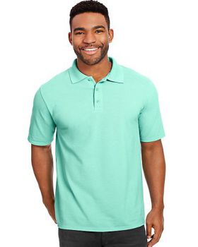 'Hanes 055P Men's X-Temp Pique Polo with Fresh IQ'
