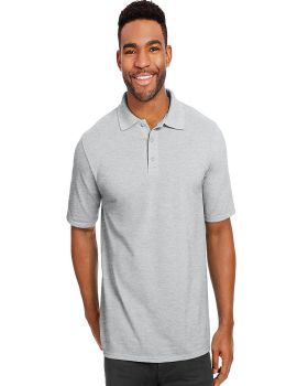 'Hanes 055P Men's X-Temp Pique Polo with Fresh IQ'