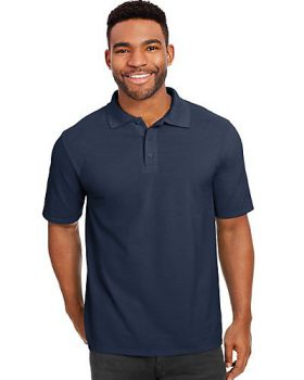 'Hanes 055P Men's X-Temp Pique Polo with Fresh IQ'