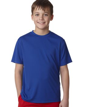 'Hanes 482Y Boys CoolDri Short Sleeve Tee White'