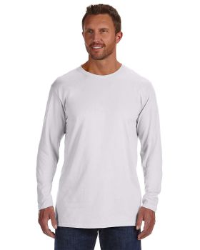 'Hanes 498L Adult Ringspun Cotton nano-T Long-Sleeve T-Shirt'