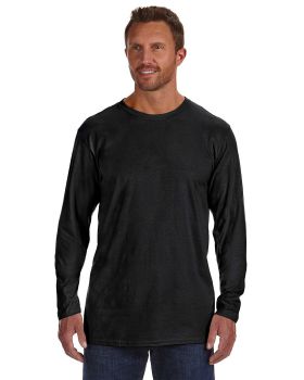 Hanes 498L Adult Ringspun Cotton nano-T Long-Sleeve T-Shirt