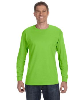 Hanes 5586 Men's Tagless Long Sleeve T Shirt