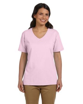 Hanes 5780 Ladies Tagless V-Neck Comfortsoft T-Shirt 