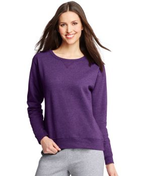 Hanes O4633 ComfortSoft EcoSmart Women's Crewneck Sweatshirt