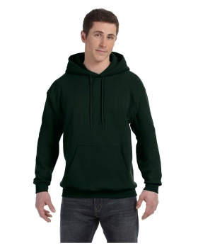 Hanes EcoSmart Men's Pullover Hooded Fleece Sweatshirt – P170, Solid, Regular Fit (USA Made)