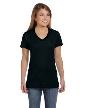 'S04V-Pack2 Hanes Women's Nano-T&Reg; V-Neck T-Shirt'