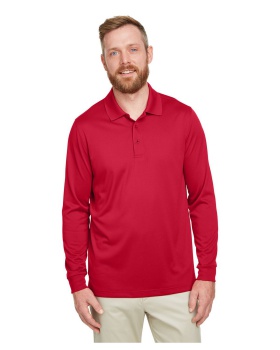 'Harriton M348L Men's Advantage Snag Protection Plus IL Long Sleeve Polo'