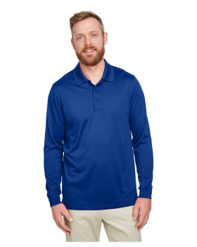 'Harriton M348L Men's Advantage Snag Protection Plus IL Long Sleeve Polo'