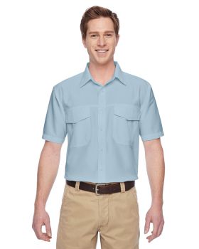 Harriton M580 Men's Key West Short Sleeve Performance Staff Shirt