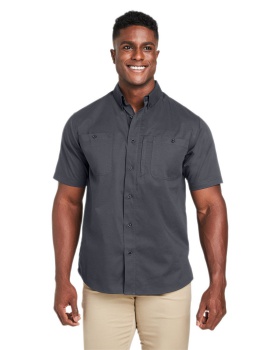 'Harriton M585 Men's Advantage IL Short Sleeve Work Shirt'