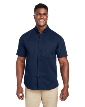 'Harriton M585 Men's Advantage IL Short Sleeve Work Shirt'