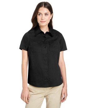 Harriton M585W Ladies' Advantage IL Short Sleeve Work Shirt