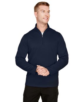 'Harriton M748 Men's Advantage Snag Protection Plus Quarter-Zip'