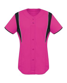 'HIGH 5 312143-C Girls Faux Front Jersey'
