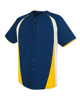 'HIGH 5 312220-C Adult Ace Full Button Jersey'