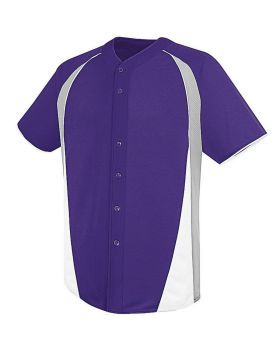 'HIGH 5 312220-C Adult Ace Full Button Jersey'