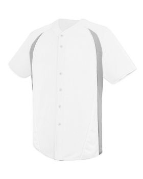 'HIGH 5 312220-C Adult Ace Full Button Jersey'