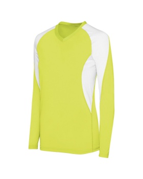 'High Five 342182 Ladies Long Sleeve Court Jersey'