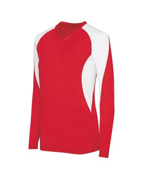 'High Five 342182 Ladies Long Sleeve Court Jersey'