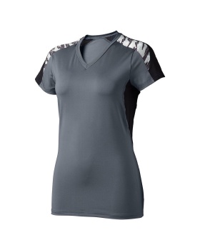 'High Five 342192 Ladies Atomic Short Sleeve Jersey'