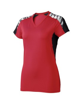 'High Five 342192 Ladies Atomic Short Sleeve Jersey'