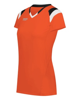 'HIGH 5 342252 Ladies truhit tri color short sleeve jersey'