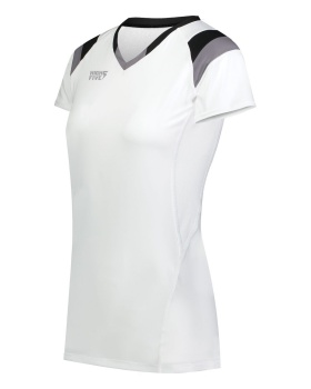 'HIGH 5 342252 Ladies truhit tri color short sleeve jersey'