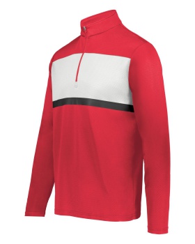 'Holloway 222691 Youth prism bold 1/4 zip pullover'