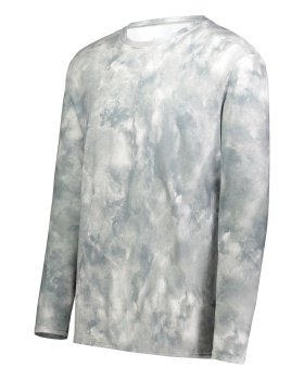 'Holloway 222697 Youth cotton touch poly cloud long sleeve tee'
