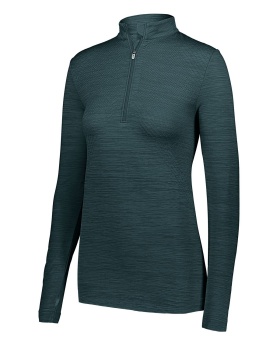 'Holloway 222757 Lds striated 1/2 zip pullover'