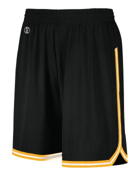 Holloway 224277 Youth retro basketball shorts