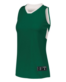 'Holloway 224378 Ladies dual side single ply basketball jersey'