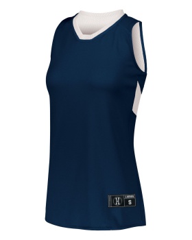 'Holloway 224378 Ladies dual side single ply basketball jersey'