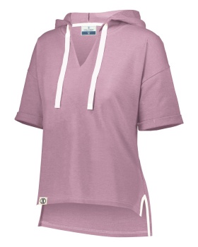 'Holloway 229776 Ladies sophomore short sleeve hoodie'