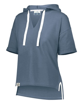 'Holloway 229776 Ladies sophomore short sleeve hoodie'