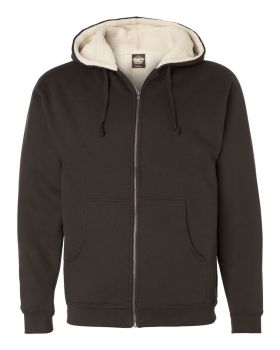 'Independent Trading Co. EXP40SHZ Men Sherpa Lined FullZip Hooded'