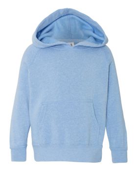 'Independent Trading Co. PRM10TSB Toddler Special Blend Raglan Hooded Pullover Sweatshirt'