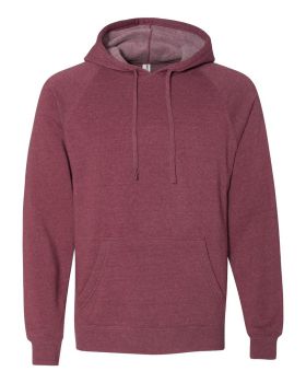 'Independent Trading Co. PRM33SBP Unisex Special Blend Raglan Hooded Pullover Sweatshirt'