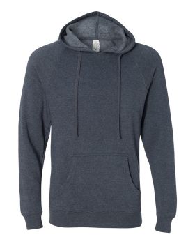 'Independent Trading Co. PRM33SBP Unisex Special Blend Raglan Hooded Pullover Sweatshirt'